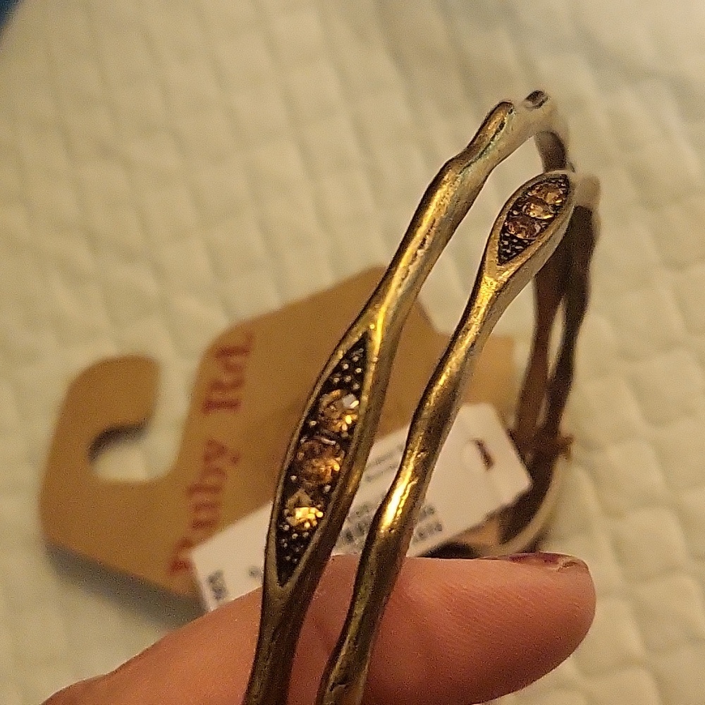 NWT  Ruby Rd Large set of 2 bangles